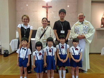 7.8月生まれのお誕生会 – 足立サレジオ幼稚園の写真(東京都足立区)